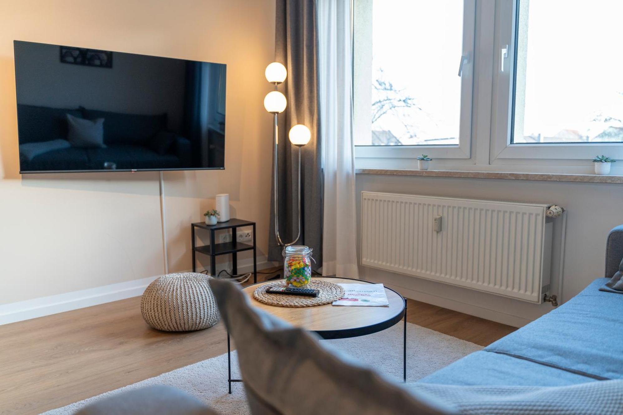 Rr - Stylish Apartment 50Qm - Wifi - Washer - Tv Magdeburg Exterior foto